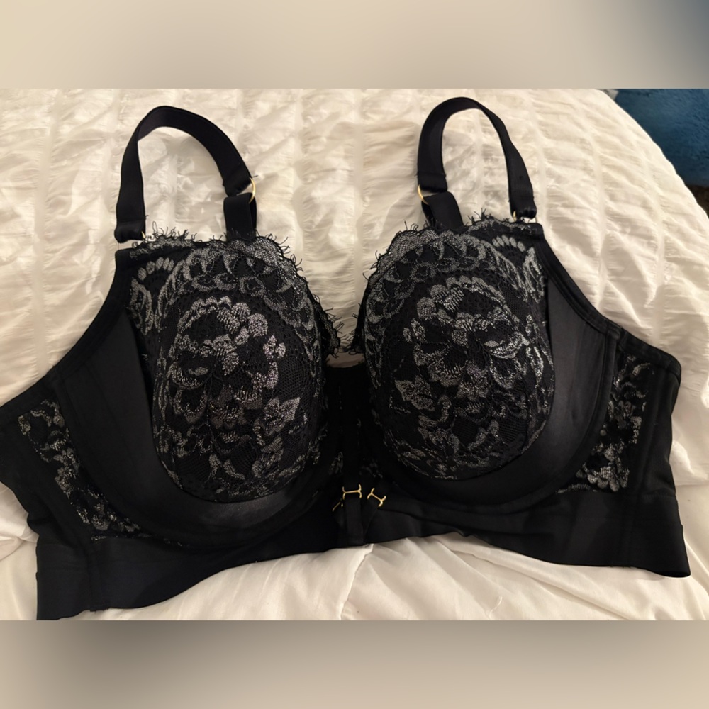 Elegant Black boudoir Bra